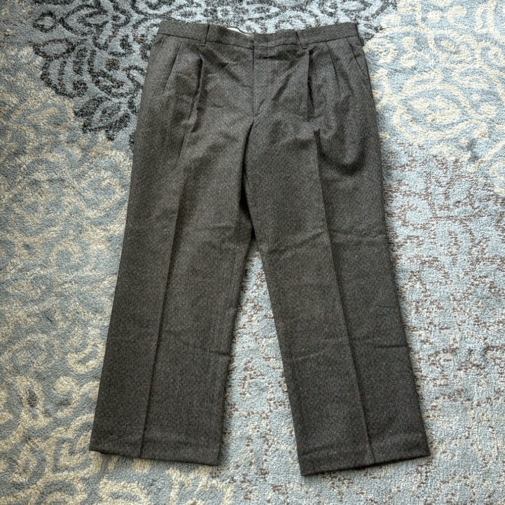 Vintage Expressions Limited Edition Wool Pants 38x30 | USA Tailored Tweed